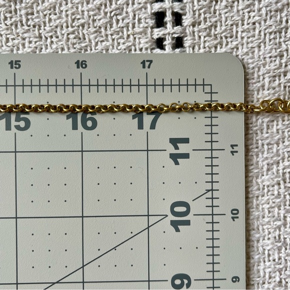 Genuine Natural Emerald/Green Spinel Six Stones Pendant Gold Tone 19" Necklace - Picture 7 of 15